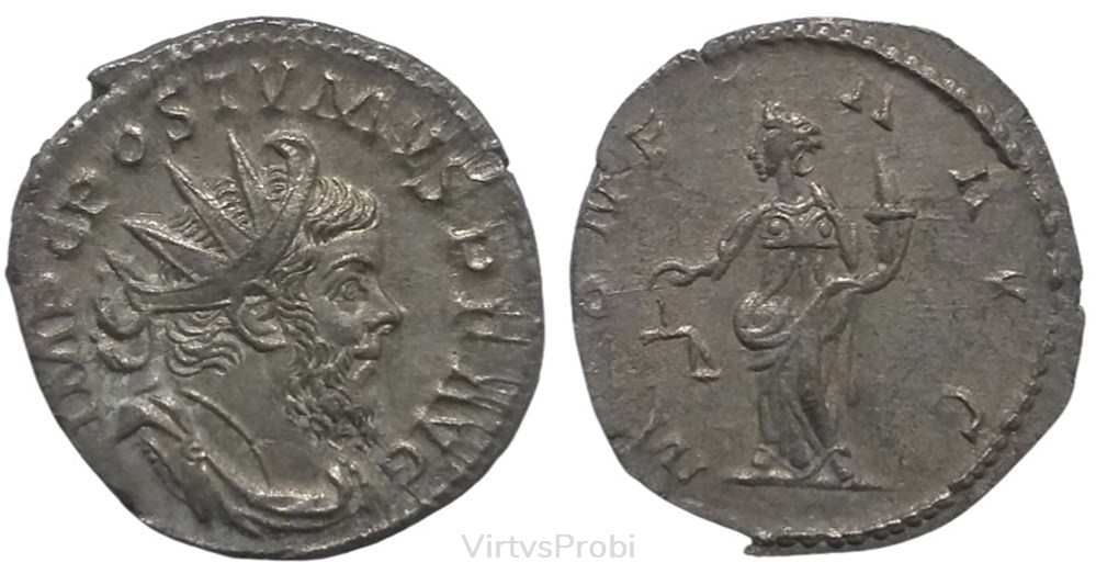 Postumus, RIC 075 coins ancient to roman republic imperial postumus ric 075
