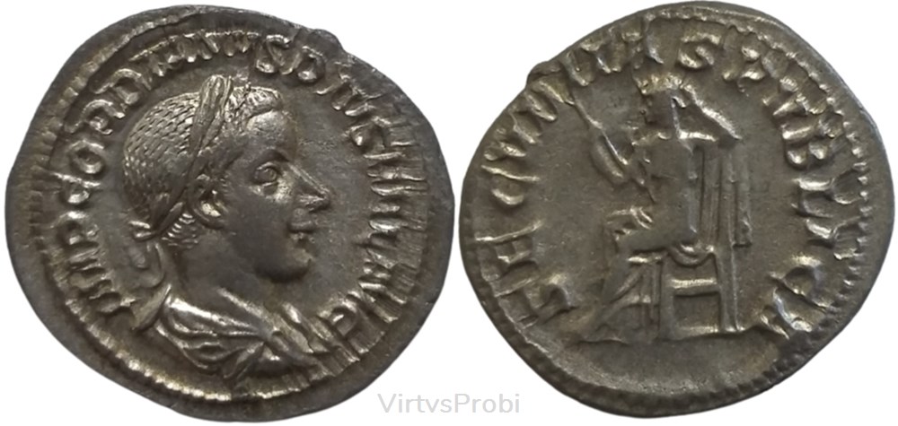 Gordian III, RIC 130 coins ancient to roman republic imperial gordian iii ric 130