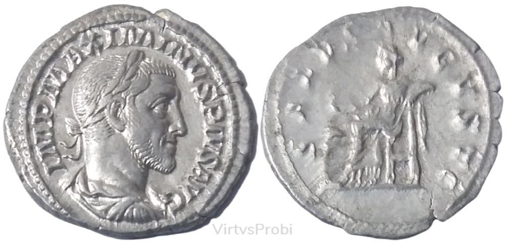 Maximinus Thrax, RIC 014 coins ancient to roman republic imperial maximinus thrax ric 014