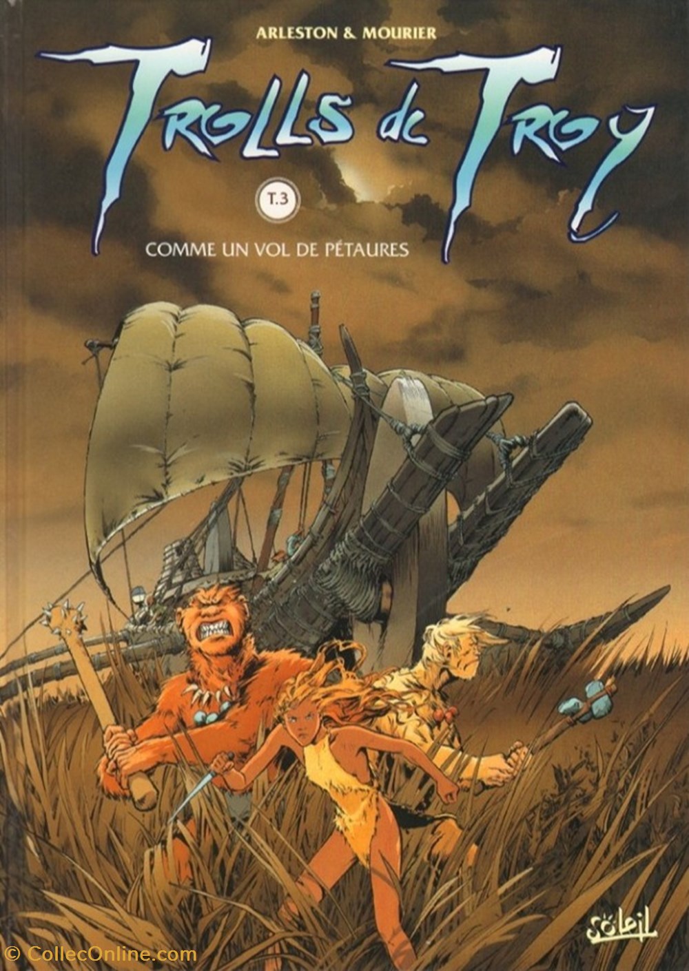 Trolls de Troy - 3. comme un vol de pétaures livres bd revues trolls de troy 3 comme un vol de petaures