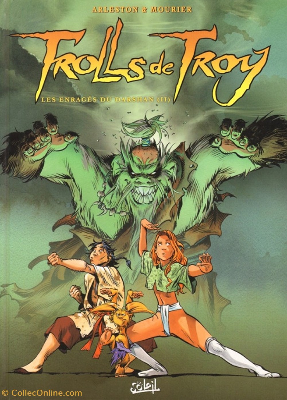 livres bd revues trolls de troy 10 les enrages du darshan ii
