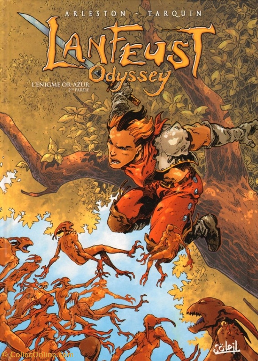 livres bd revues lanfeust odyssey 2 enigme or azur 2de partie