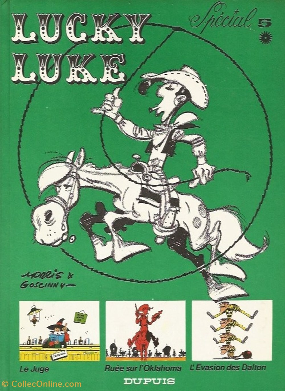 Lucky luke ( integrale Dargaud/ Dupuis) - spécial 5 livres bd revues lucky luke integrale dargaud dupuis special 5