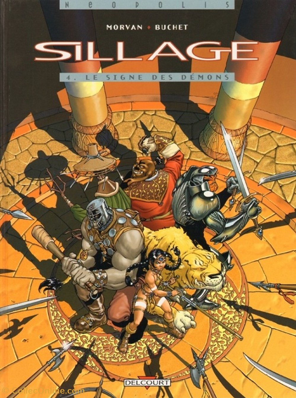 sillage - 4. Le signe des démons livres bd revues sillage 4 le signe des demons