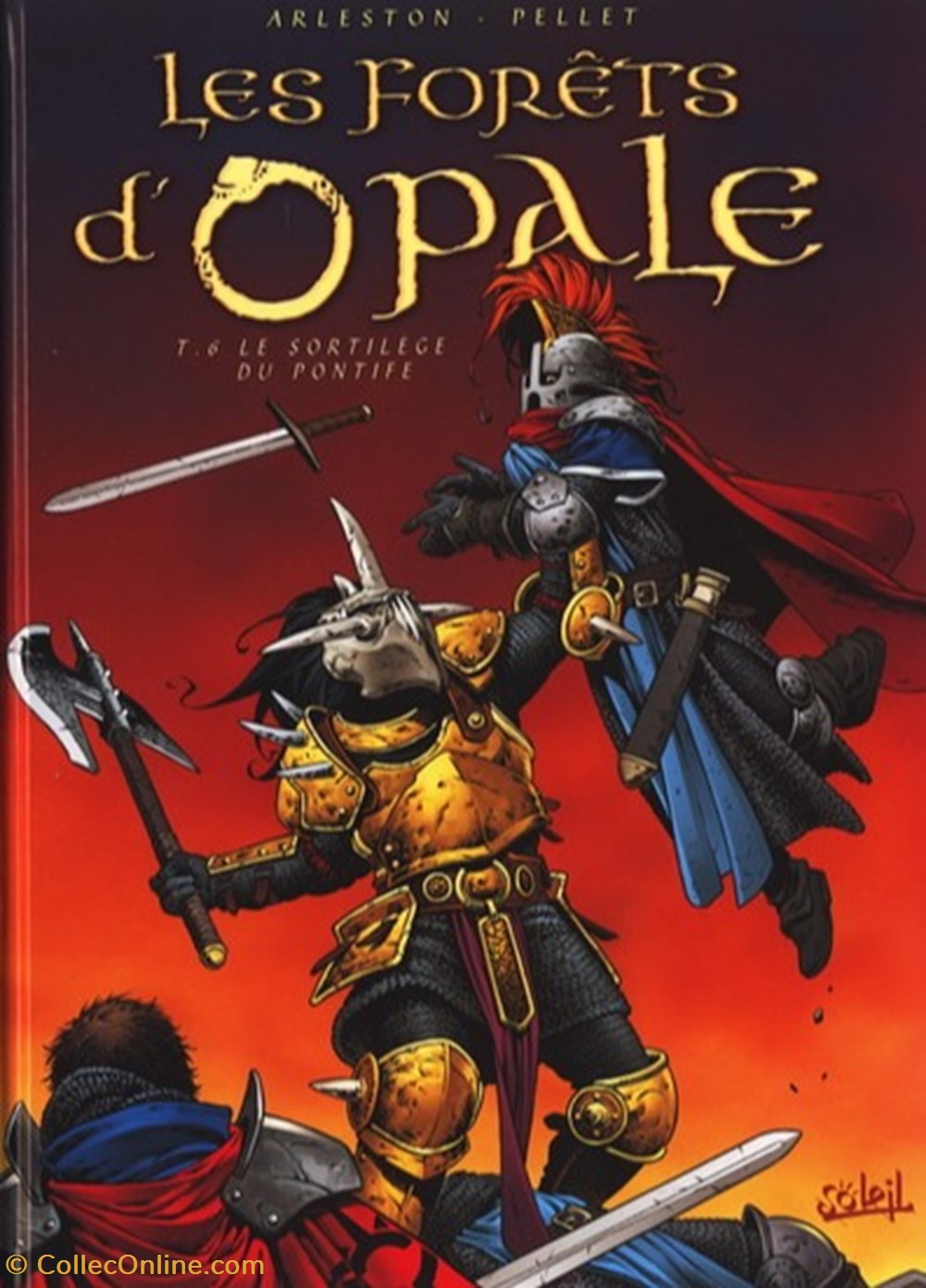 les forêts d'opale - 6. Le Sortilège du Pontife livres bd revues les forets opale 6 le sortilege du pontife