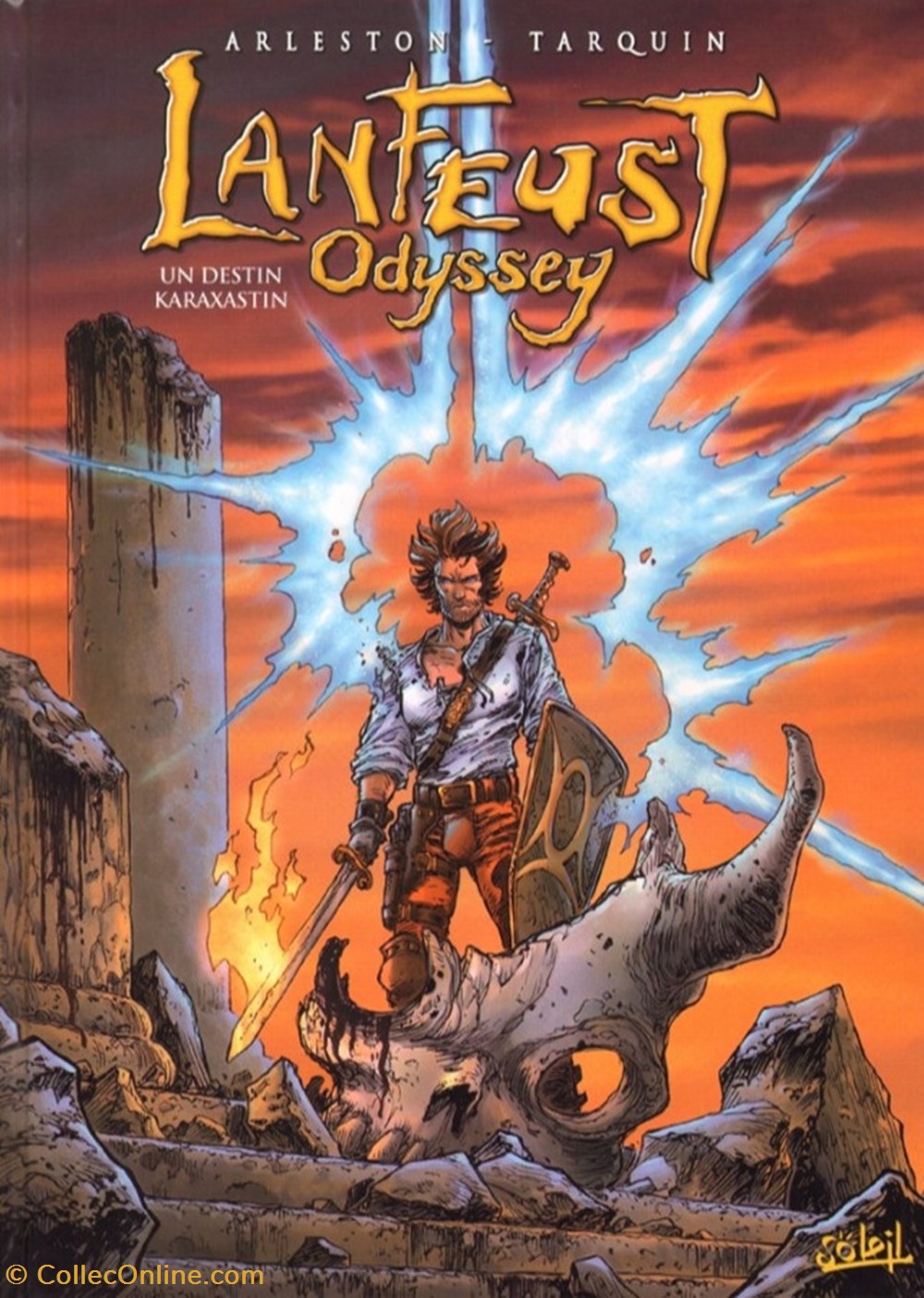 livres bd revues lanfeust odyssey 10 un destin karaxastin