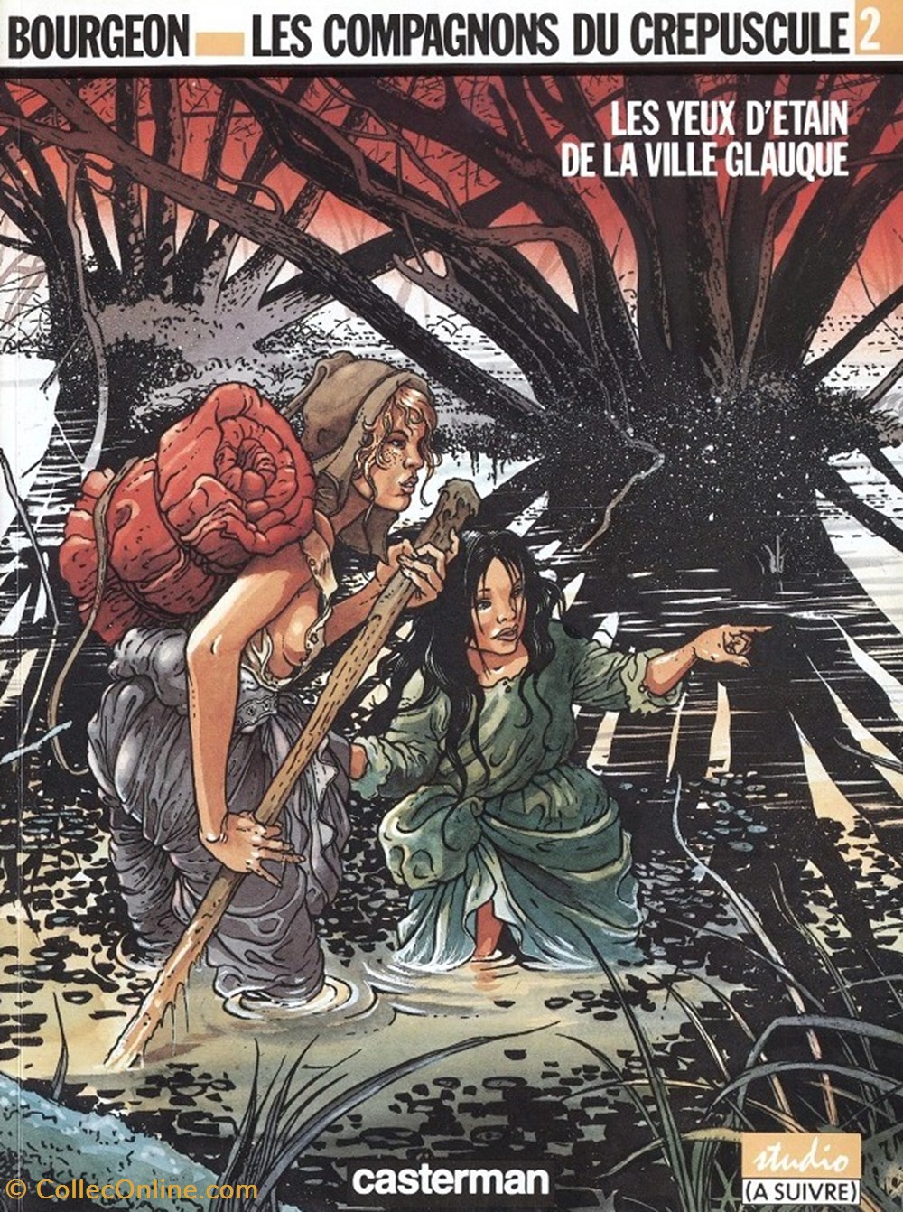 les compagnons du crépuscule - 2. Les Yeux d'étain de la ville glauque livres bd revues les compagnons du crepuscule 2 les yeux etain de la ville glauque