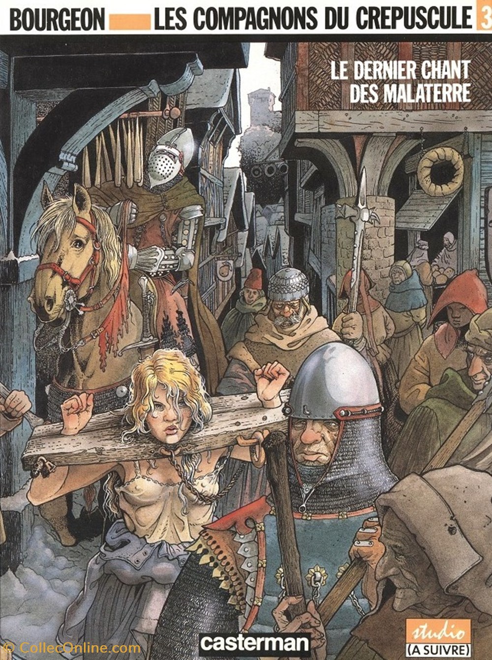 les compagnons du crépuscule - 3. Le dernier chant des Malaterre livres bd revues les compagnons du crepuscule 3 le dernier chant des malaterre