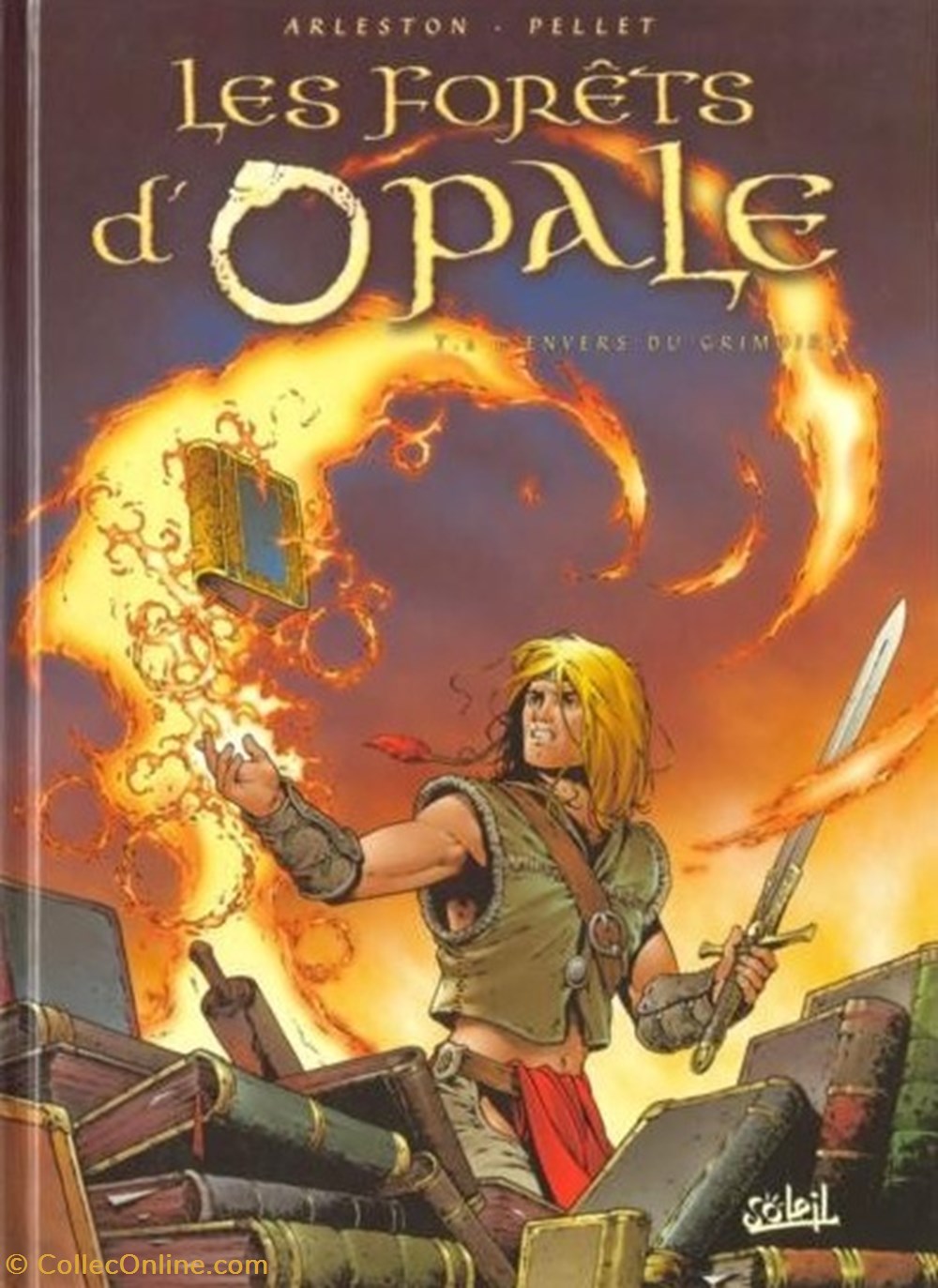 les forêts d'opale - 2. L'envers du grimoire livres bd revues les forets opale 2 envers du grimoire
