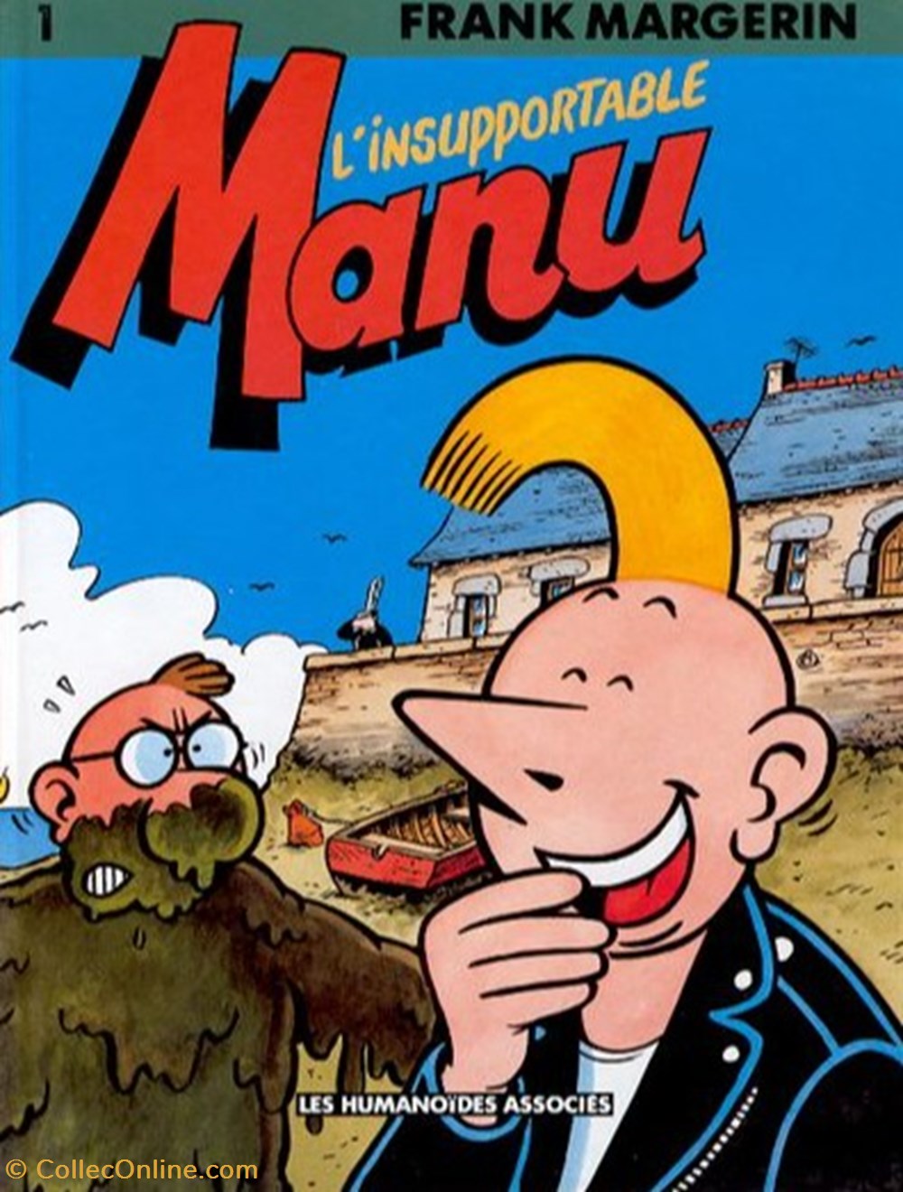 Manu - 1. L'insupportable Manu livres bd revues manu 1 insupportable manu