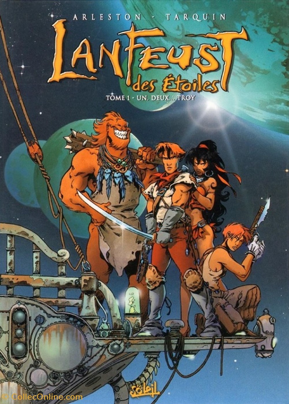 Lanfeust des étoiles - 1. Un, deux... Troy livres bd revues lanfeust des etoiles 1 un deux troy