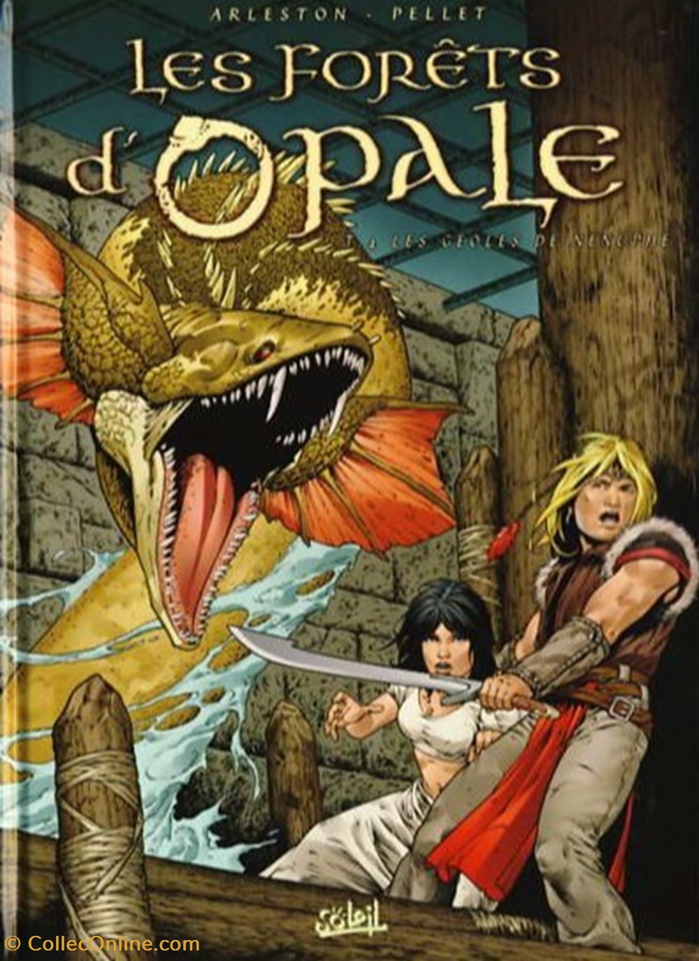 les forêts d'opale - 4. Les Geôles de Nénuphe livres bd revues les forets opale 4 les geoles de nenuphe