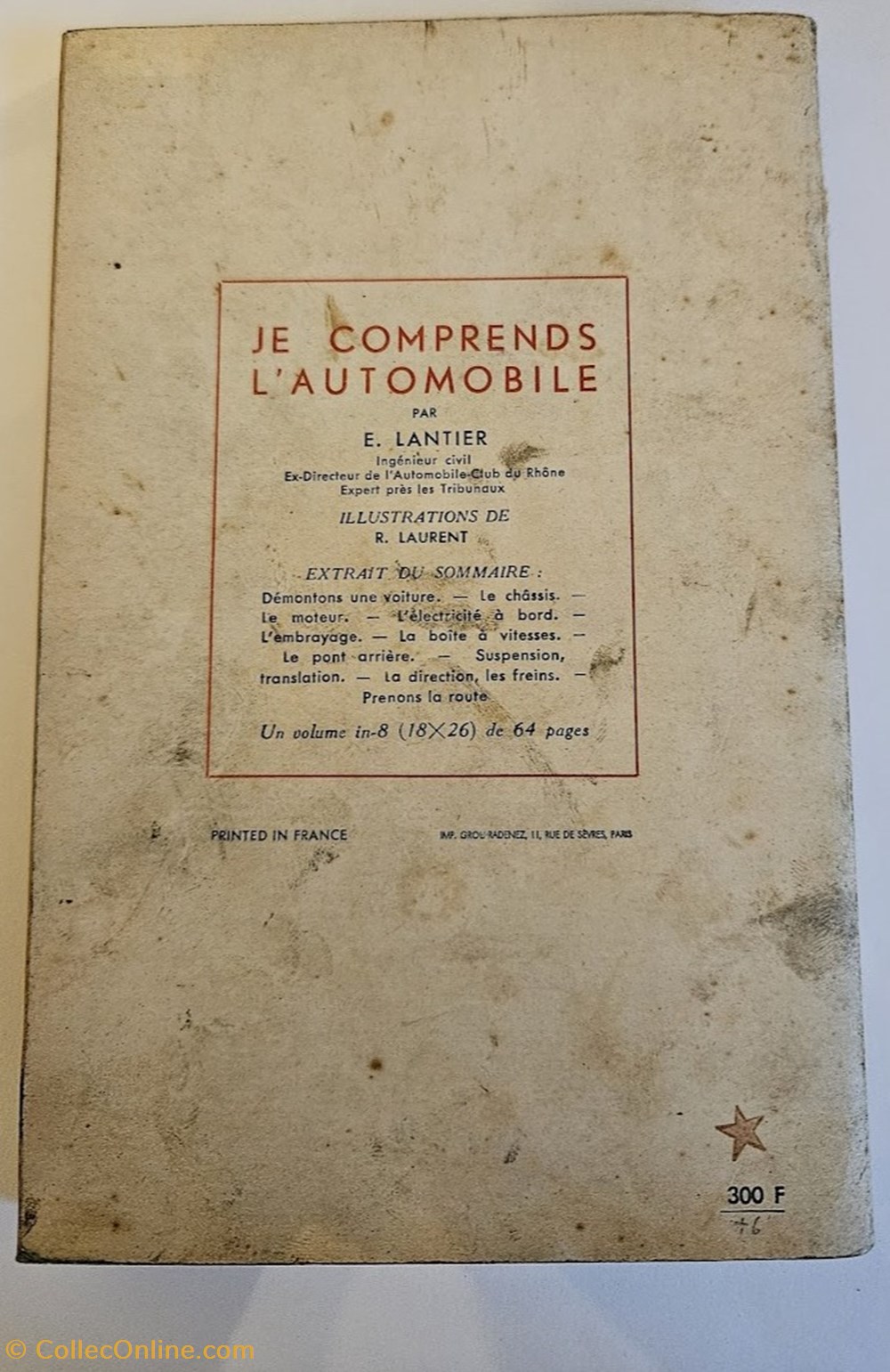 1954 2 livres bd revues 1954