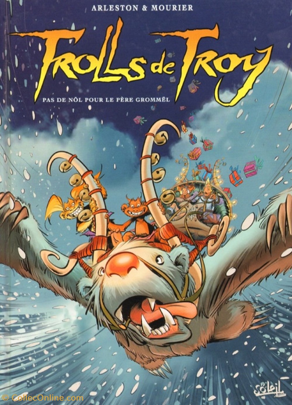 Trolls de Troy - 19. pas de Nöl pour le père Grommël livres bd revues trolls de troy 19 pas de nol pour le pere grommel