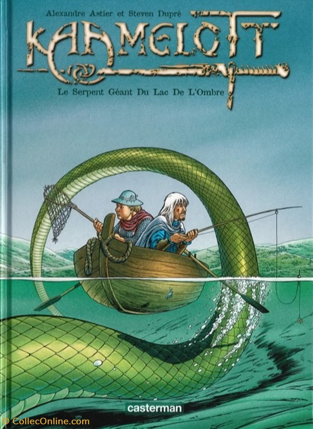 Kaamelott - 5. Le serpent géant du lac de l'ombre livres bd revues kaamelott 5 le serpent geant du lac de ombre