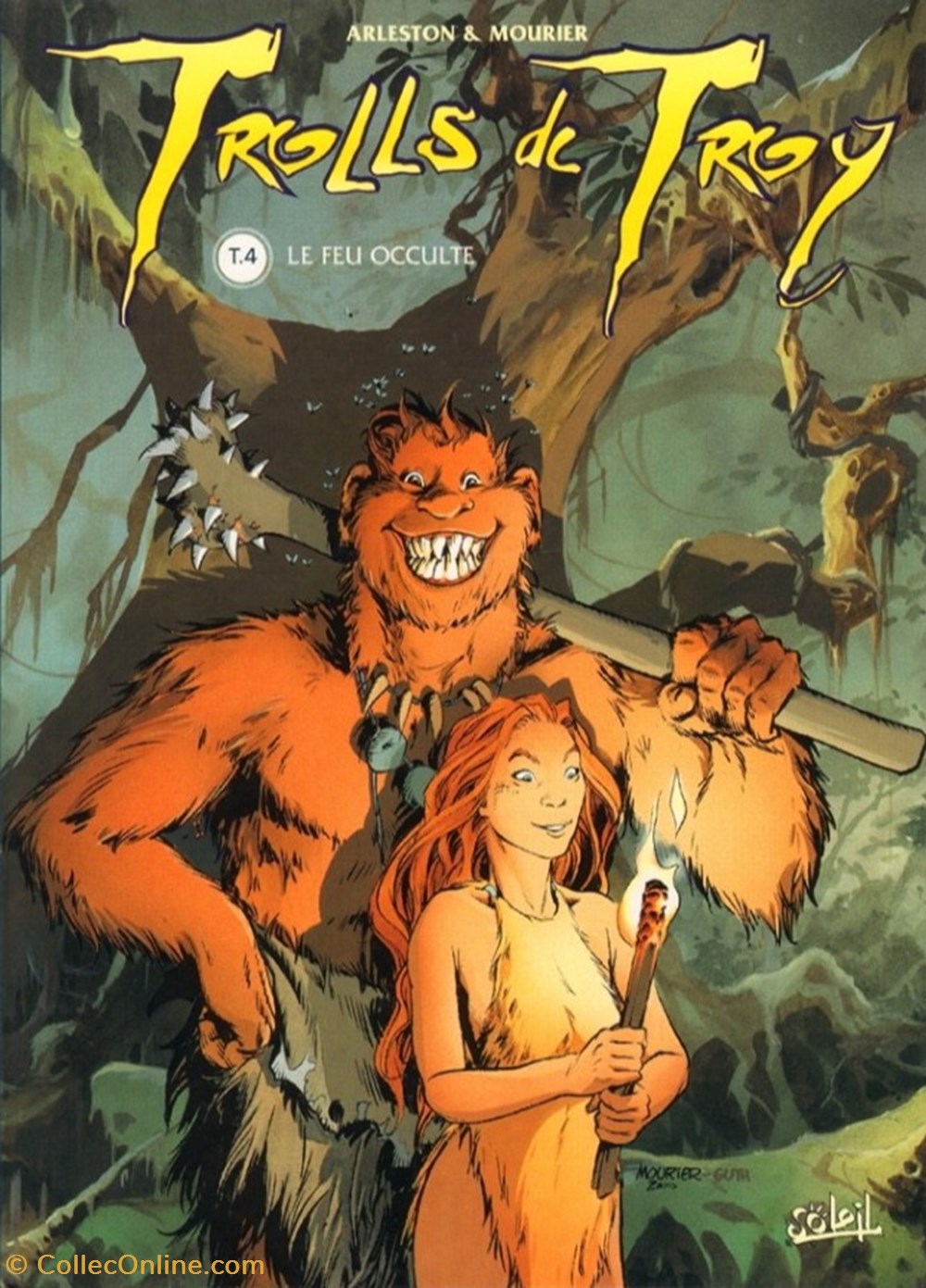 Trolls de Troy - 4. le feu occulte livres bd revues trolls de troy 4 le feu occulte