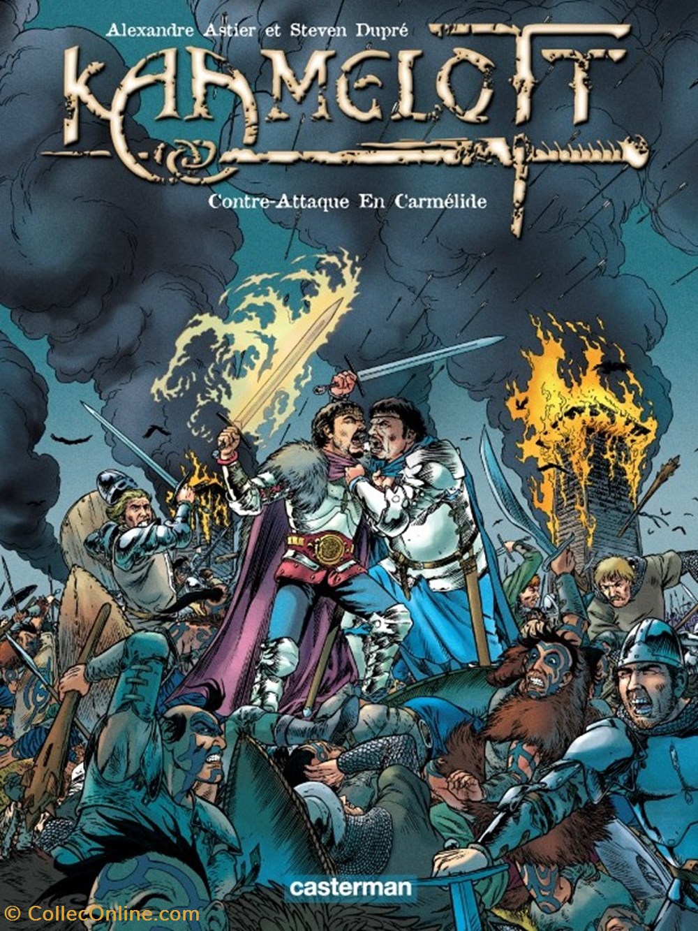 Kaamelott - 7. Contre-attaque en Carmélide livres bd revues kaamelott 7 contre attaque en carmelide