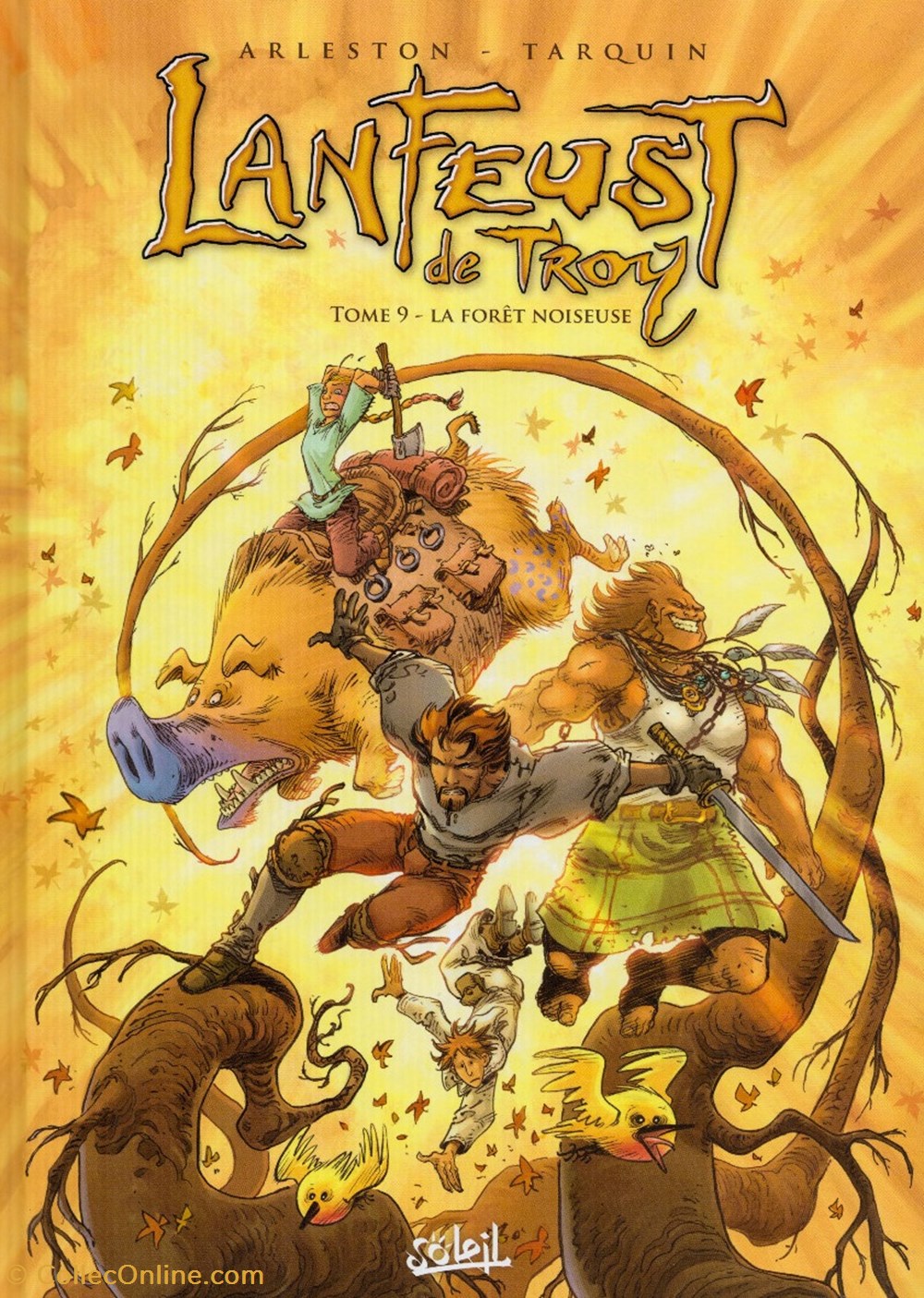 livres bd revues lanfeust de troy 9 la foret noiseuse