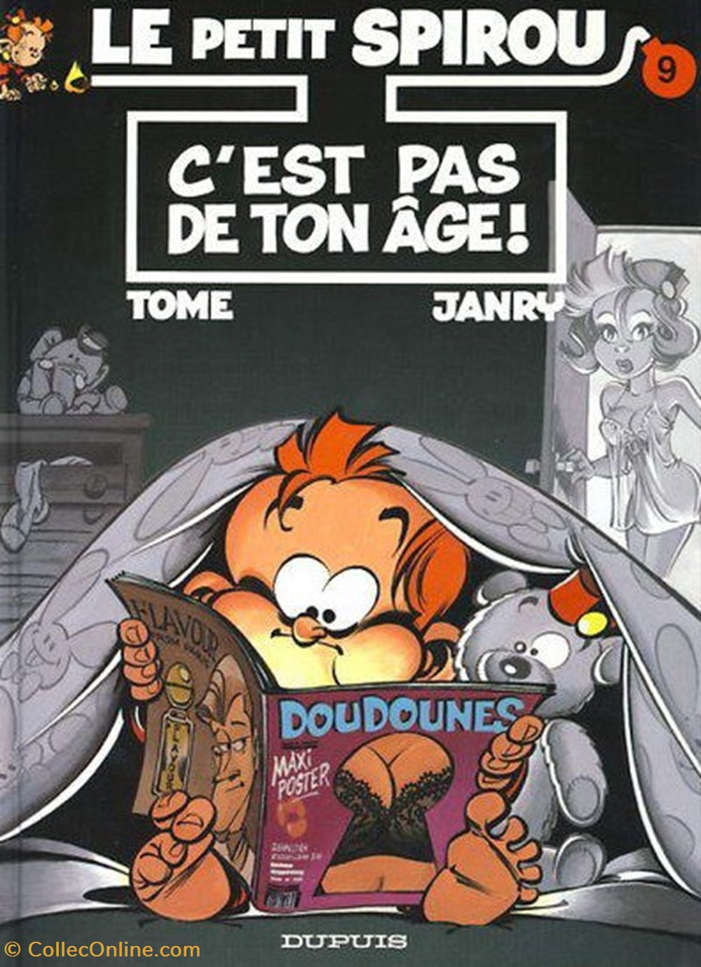 le petit spirou -9. C'est pas de ton âge ! livres bd revues le petit spirou 9 est pas de ton age