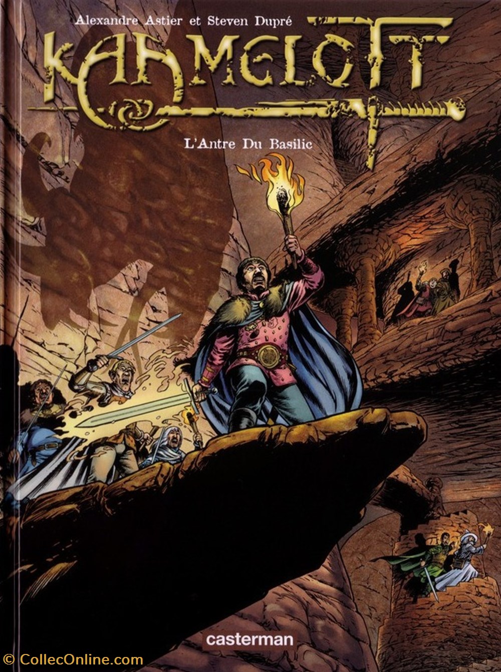 Kaamelott - 8. L'Antre Du Basilic livres bd revues kaamelott 8 antre du basilic