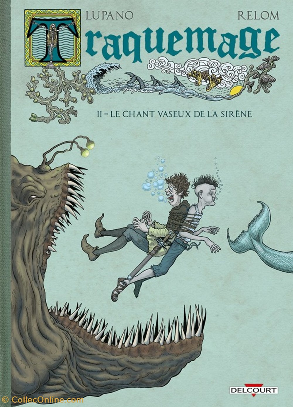 traquemage - 2. Le chant vaseux de la sirène livres bd revues traquemage 2 le chant vaseux de la sirene