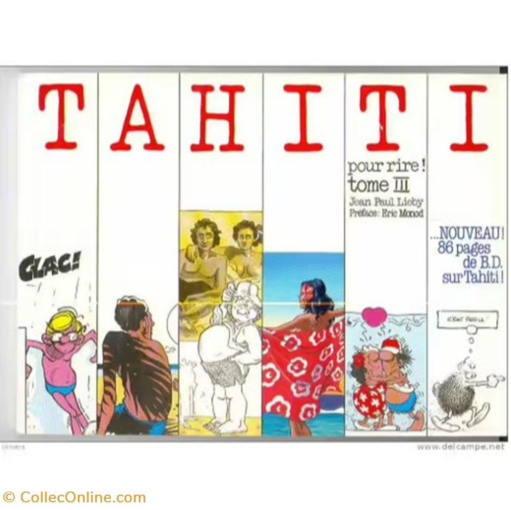 tahiti pour rire ! tome III livres bd revues tahiti pour rire tome iii