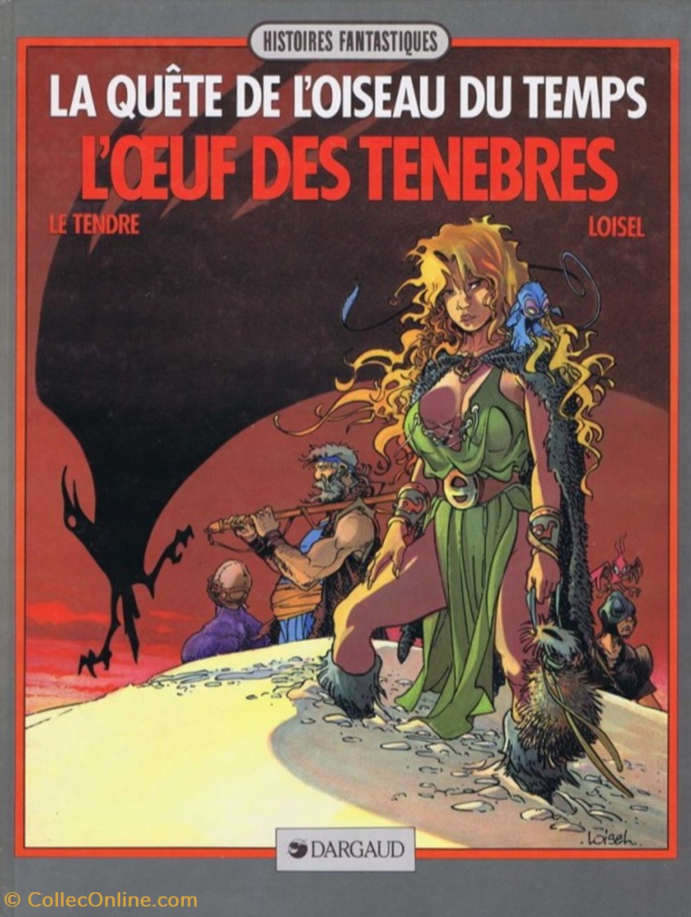la quête de l'oiseau du temps - 4. L'œuf des ténébres livres bd revues la quete de oiseau du temps 4 uf des tenebres