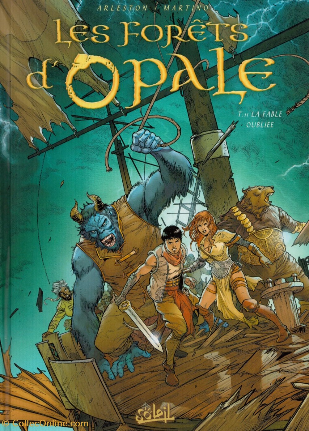 les forêts d'opale - 11. La Fable oubliée livres bd revues les forets opale 11 la fable oubliee