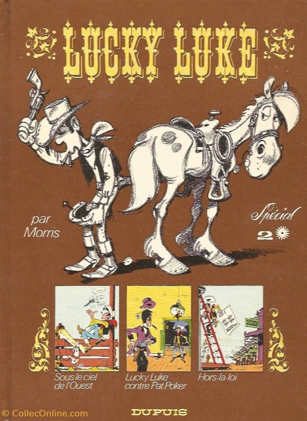 Lucky luke ( integrale Dargaud/ Dupuis) - spécial 2 livres bd revues lucky luke integrale dargaud dupuis special 2
