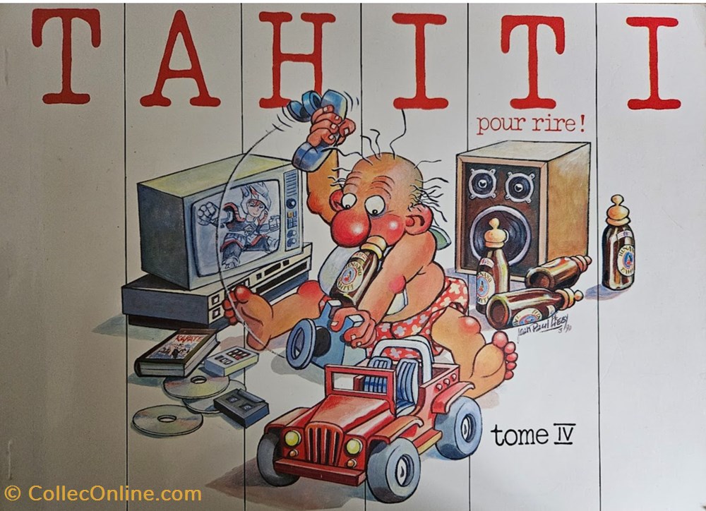 tahiti pour rire ! tome IV livres bd revues tahiti pour rire tome iv