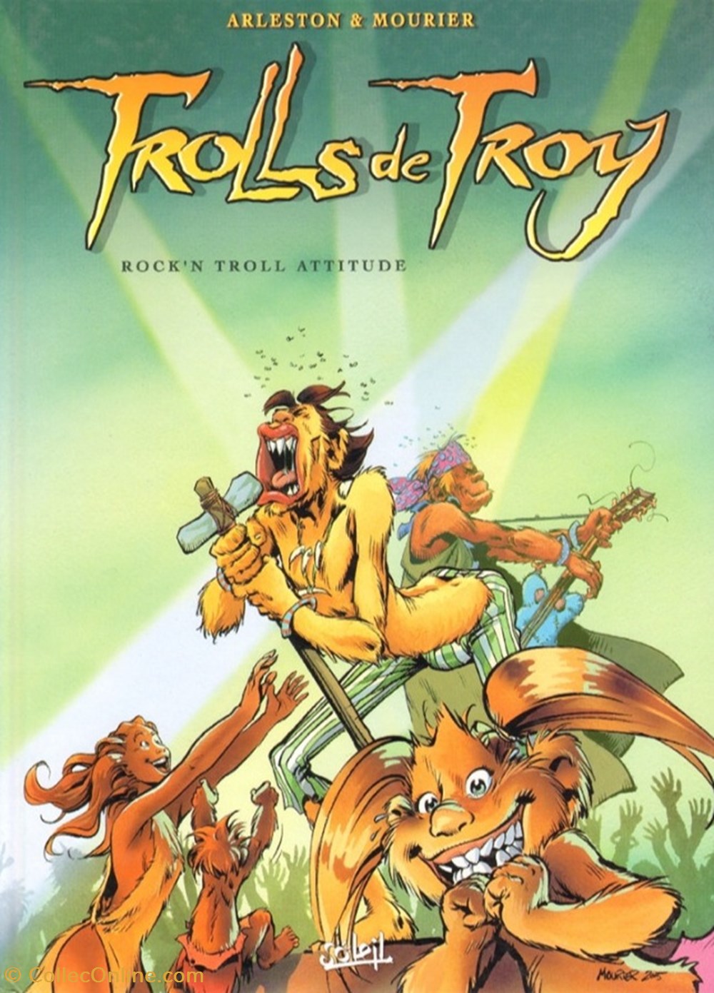 livres bd revues trolls de troy 8 rock n troll attitude