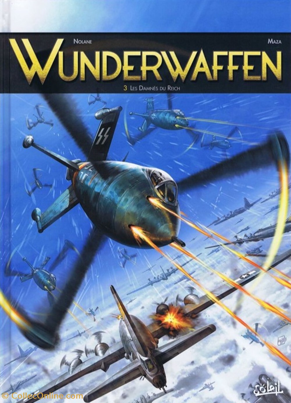 wunderwaffen -3. Les Damnés du Reich livres bd revues wunderwaffen 3 les damnes du reich