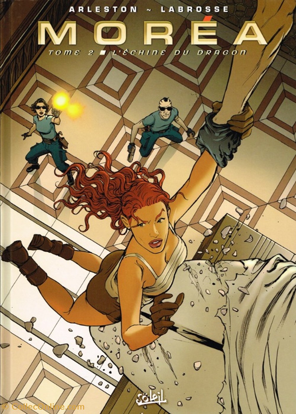 Moréa - 2. L'échine du dragon livres bd revues morea 2 echine du dragon