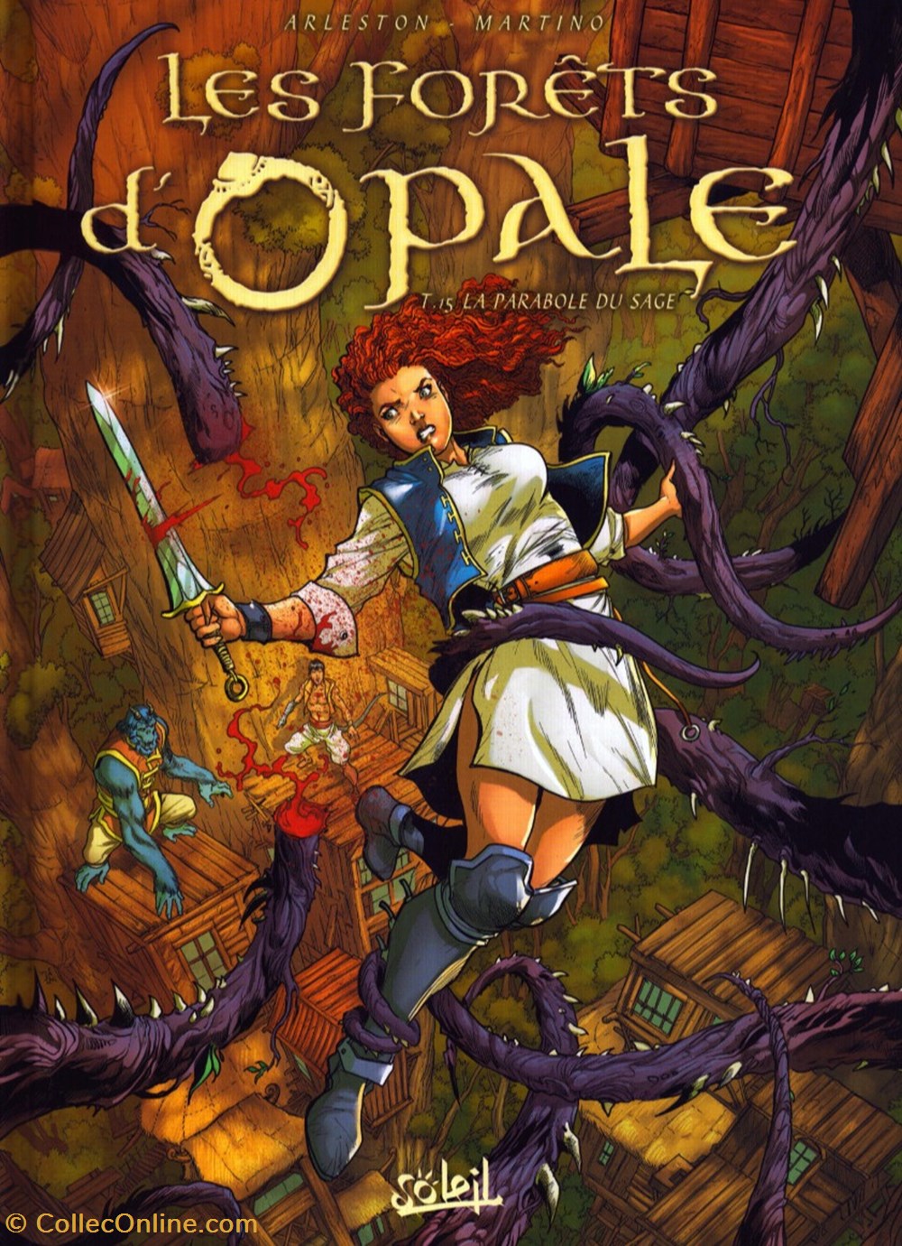 les forêts d'opale - 15. La parabole du sage livres bd revues les forets opale 15 la parabole du sage