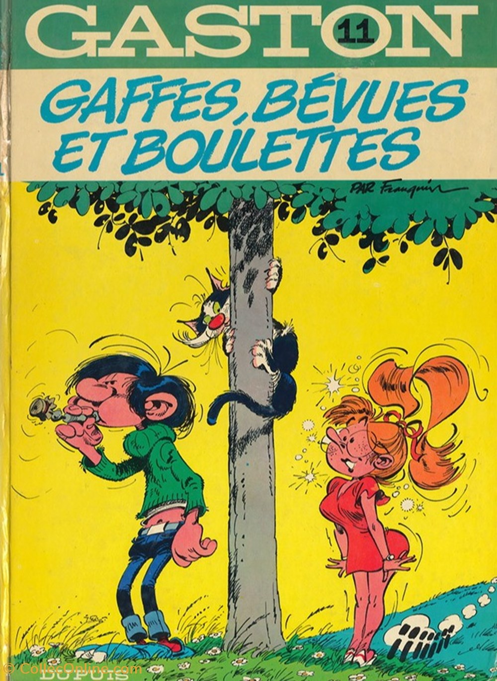 gaston - 11. Gaffes, bévues et boulettes livres bd revues gaston 11 gaffes bevues et boulettes