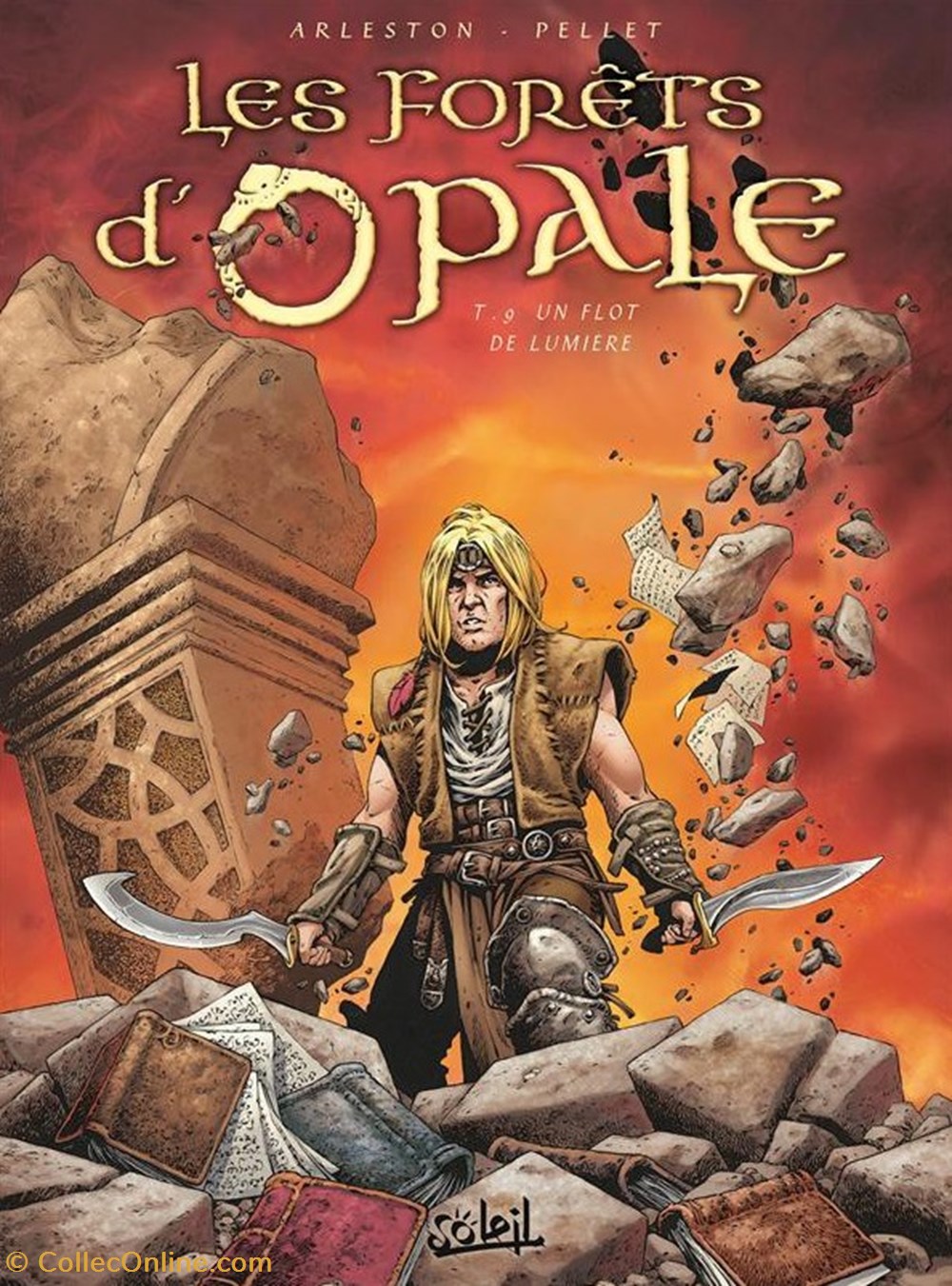 les forêts d'opale - 9. Un Flot de lumière livres bd revues les forets opale 9 un flot de lumiere