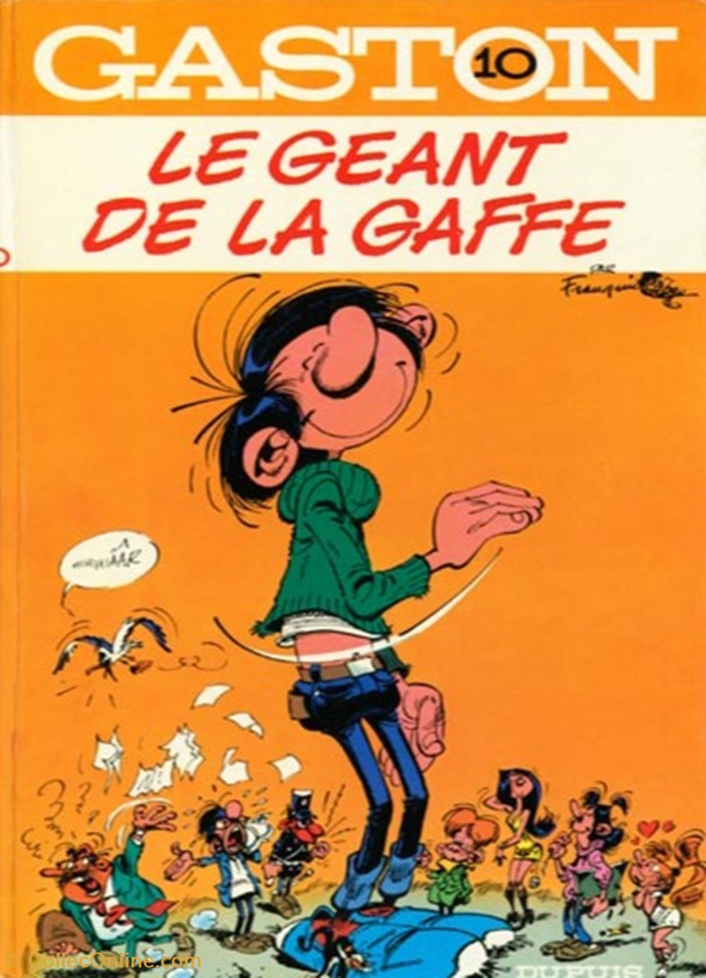 gaston - 10. Le géant de la gaffe livres bd revues gaston 10 le geant de la gaffe