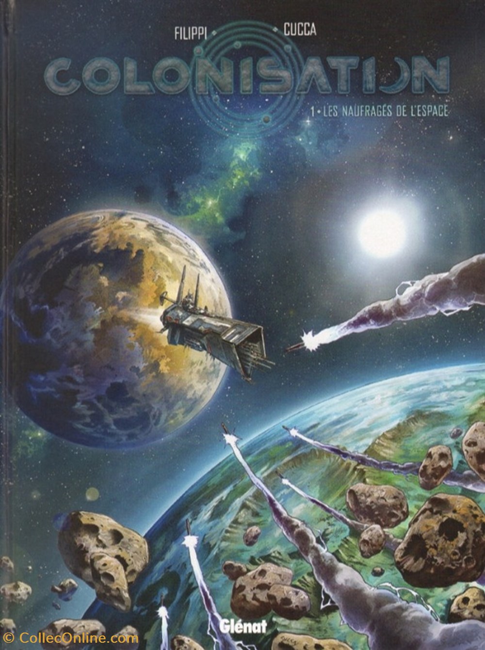 colonisation - 1. les naufragés de l'espace livres bd revues colonisation 1 les naufrages de espace