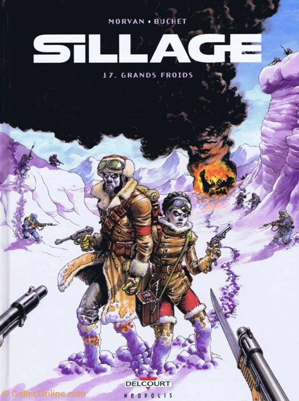 sillage - 17. Grands froids livres bd revues sillage 17 grands froids