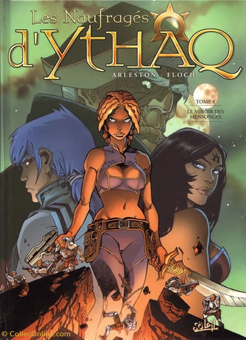 les naufragés d'Ythaq - 8. Le miroir des mensonges livres bd revues les naufrages ythaq 8 le miroir des mensonges