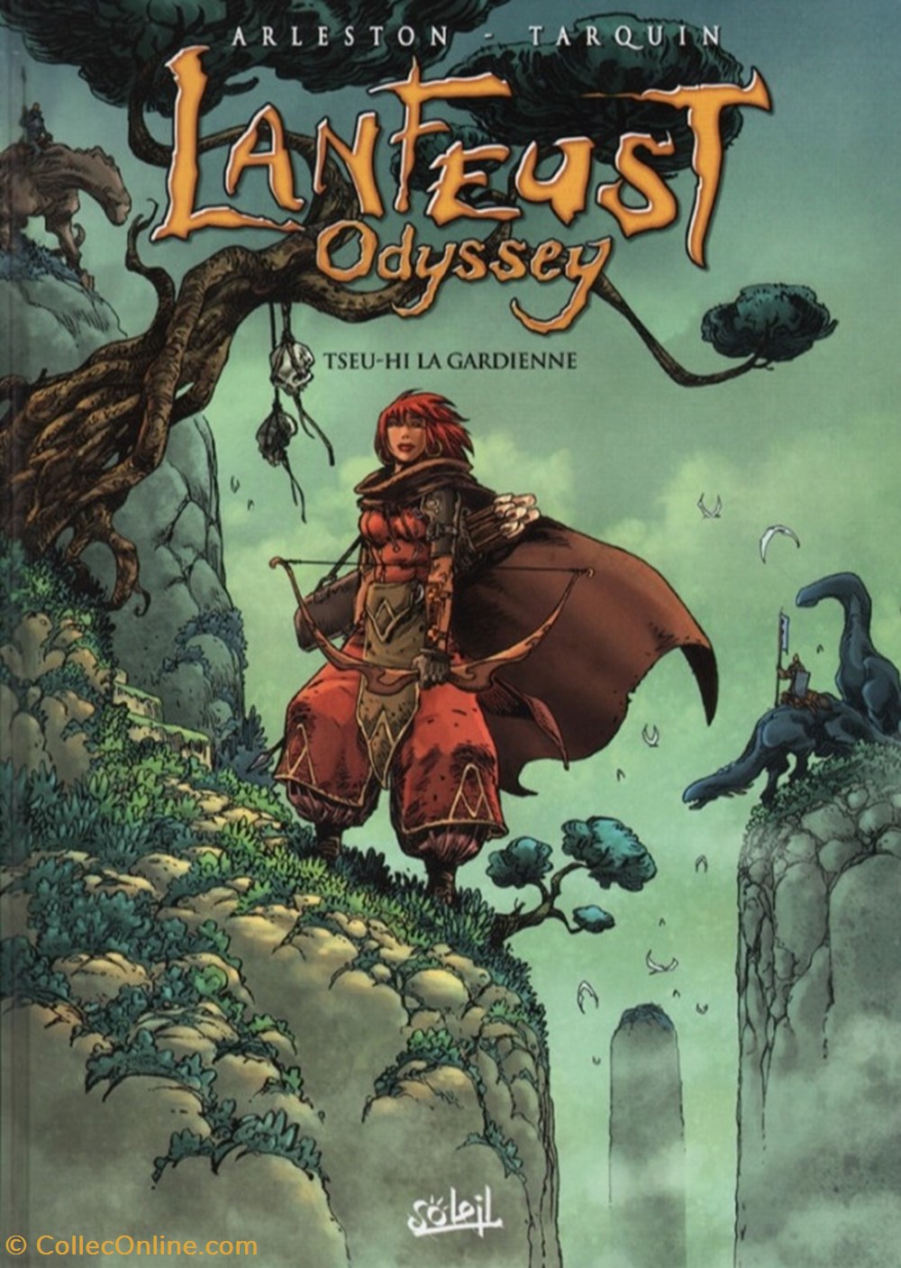 livres bd revues lanfeust odyssey 8 tseu hi la gardienne