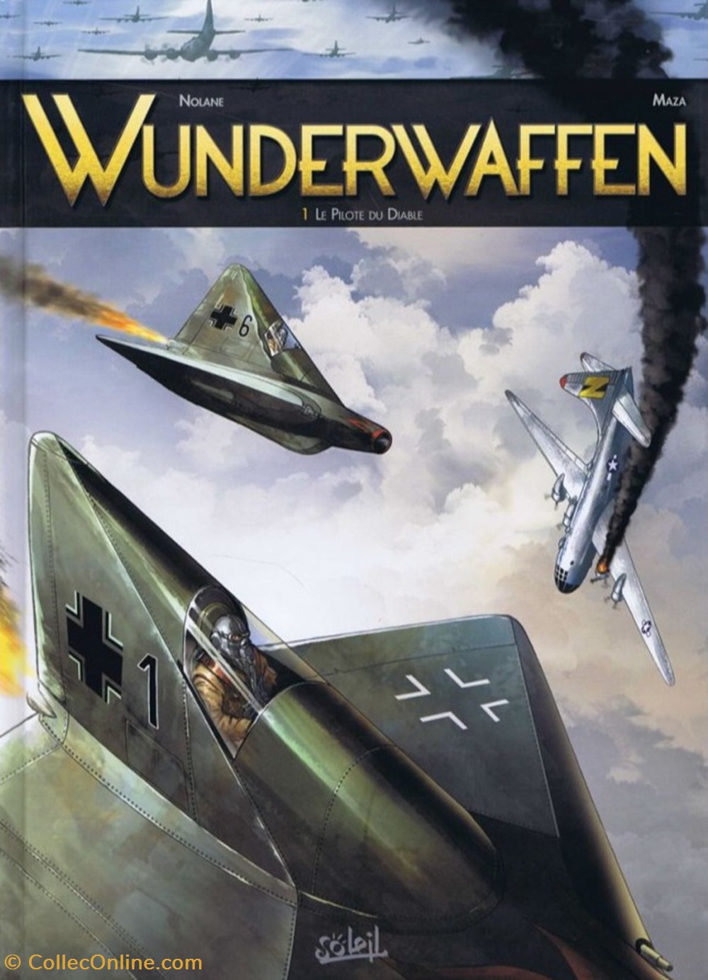 wunderwaffen - 1. Le Pilote du Diable livres bd revues wunderwaffen 1 le pilote du diable