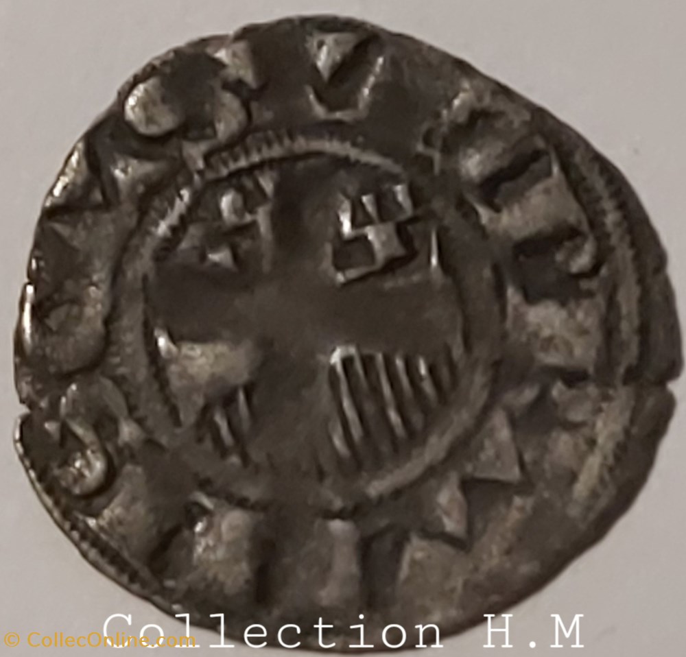 THIBAULT IV de Champagne ( Comté de Provins) monnaies france feodales thibault iv de champagne comte de provins