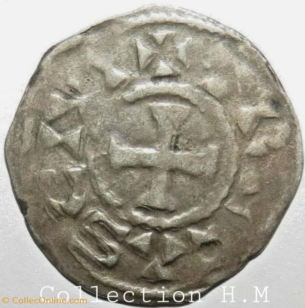 ANONYME Xème siècle ( Comté de Troyes) monnaies france feodales anonyme xeme siecle comte de troyes