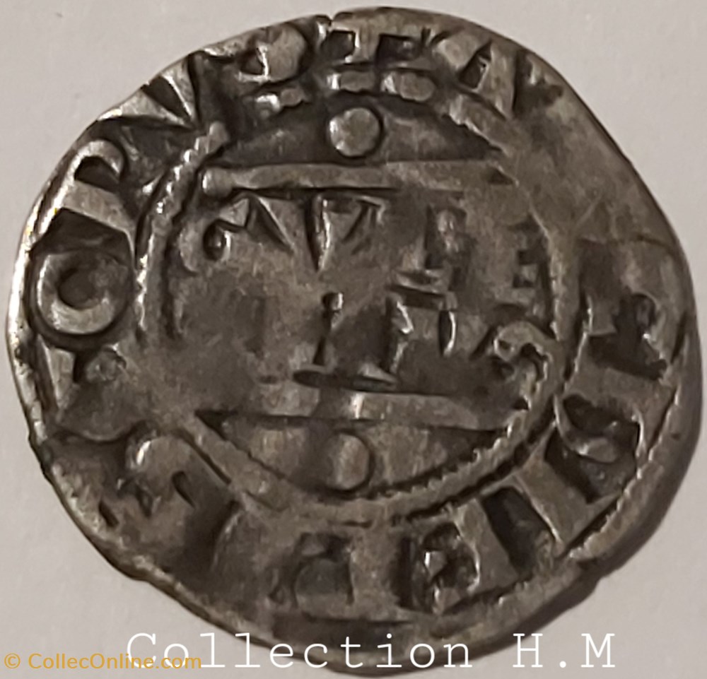 monnaies france feodales guillaume 1er archeveche de reims