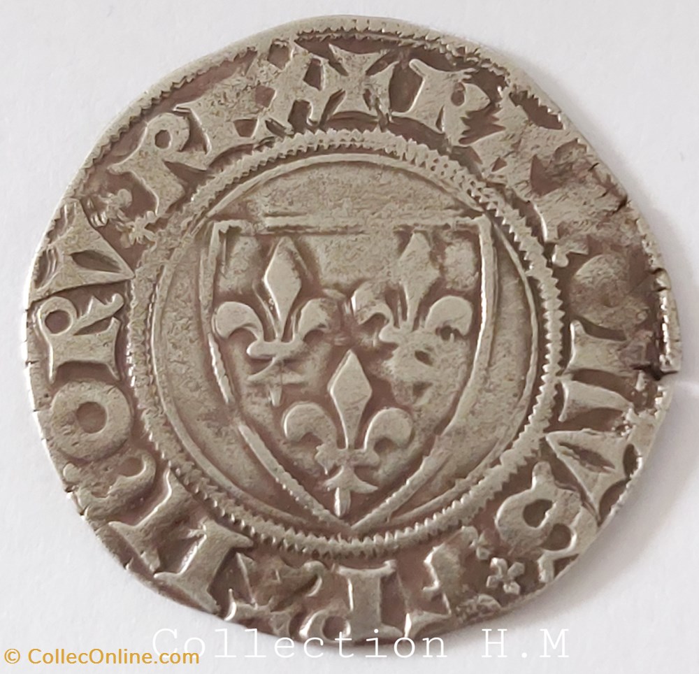 monnaies france royales charles vi