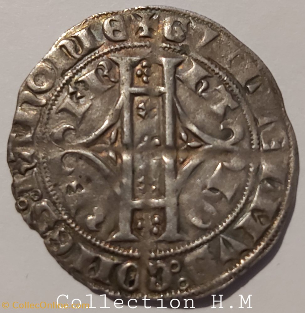 GUILLAUME III de Bavière ( Comté de Hainaut ) monnaies france feodales guillaume iii de baviere comte de hainaut