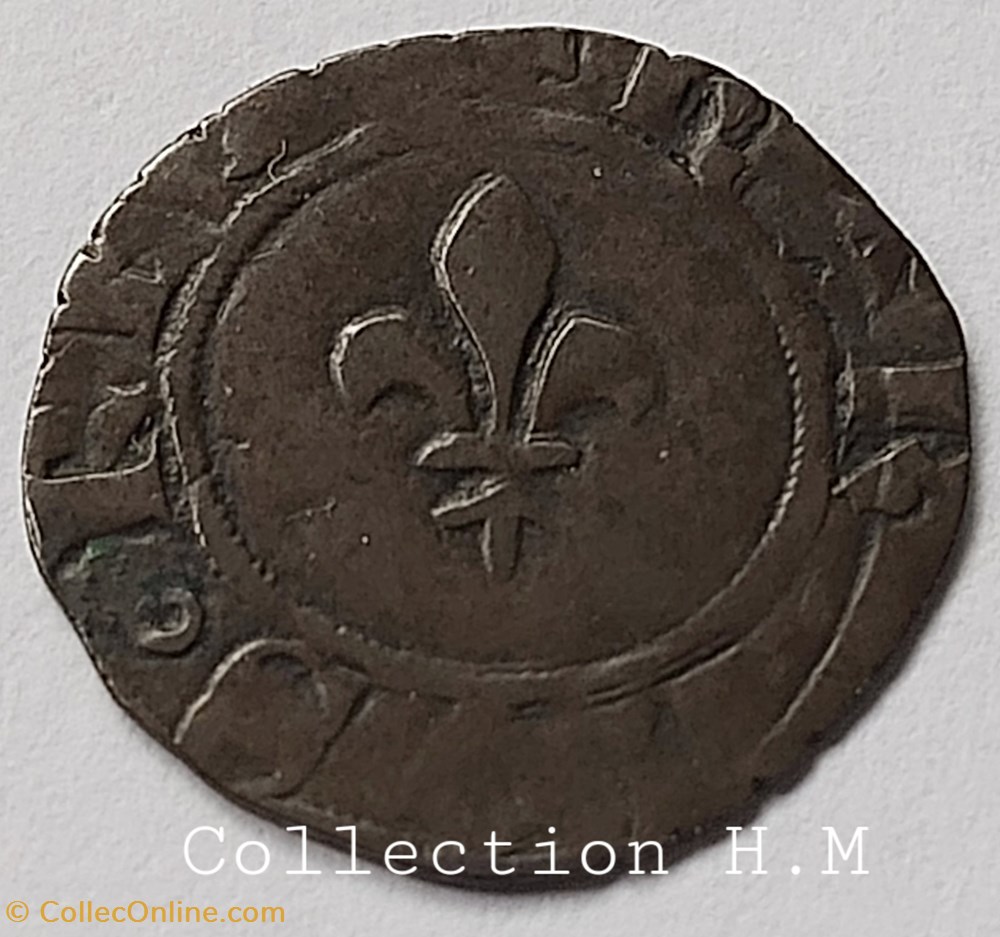 CHARLES VI monnaies france royales charles vi
