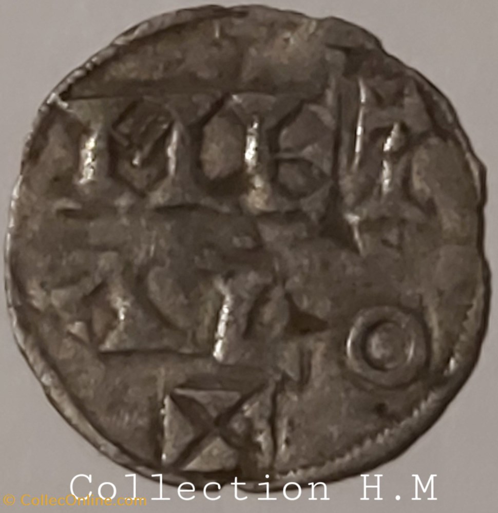 CHARLES II LE CHAUVE ( Comté de Poitou ) monnaies france feodales charles ii le chauve comte de poitou