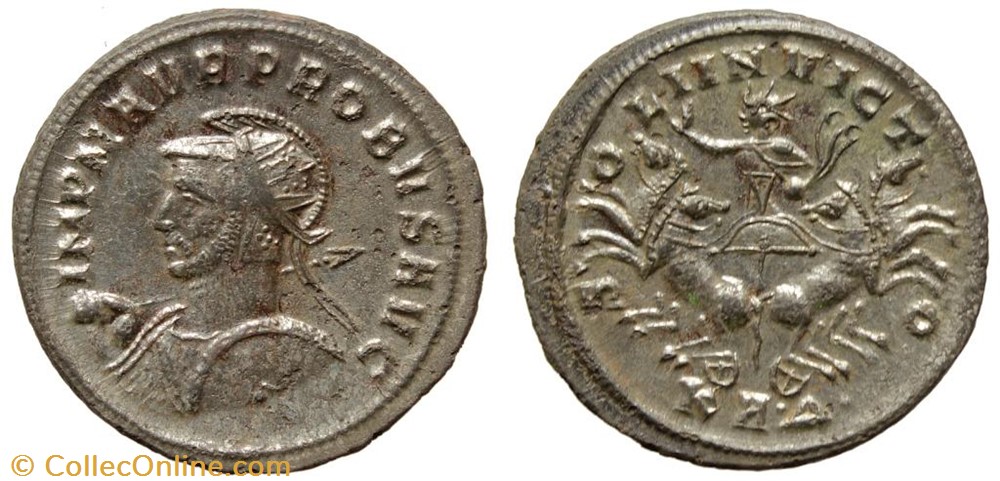 PROBUS RIC 862var. SOLD coins ancient to romans imperial and republican probus ric 862var sold